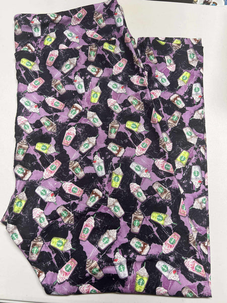 Fraps Purple Leggings -Size TC2