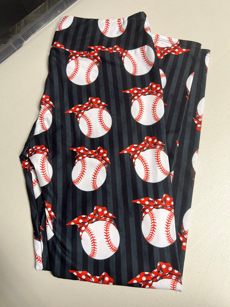Baseball Leggings - size OS