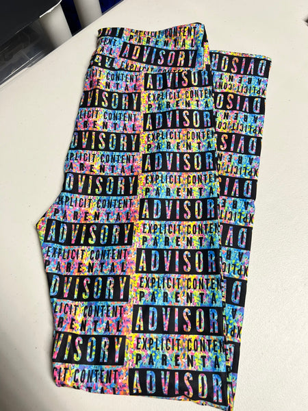 Explicit - Parental Advisory Leggings