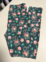Fresh Out of F's Leggings - Size OS