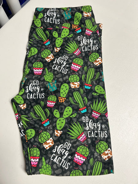 Go Shag a Cactus Leggings - Size TC