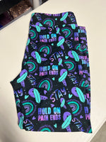 Hold On, Pain Ends Leggings - Size TC2