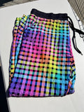 Rainbow Gingham Joggers