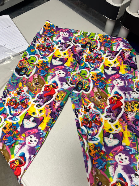 LF Stickers Leggings, Size TC CAPRI