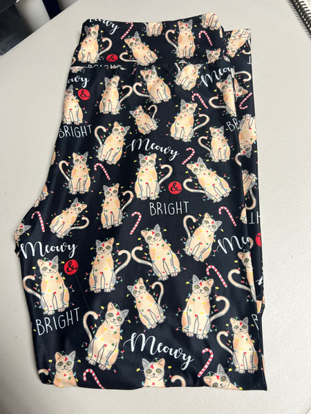 Meowy & Bright Leggings - Size TC