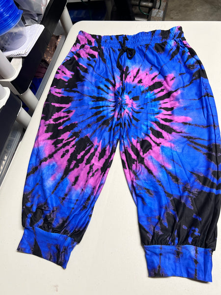 Mystic Tie Dye CAPRI Joggers