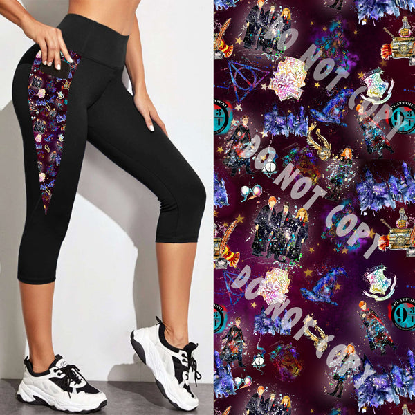 Panel Pocket HP Leggings, Size OS CAPRI