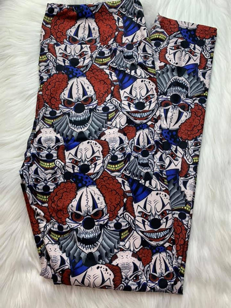 Creepy Clowns Leggings
