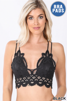 Black Crochet Bralette