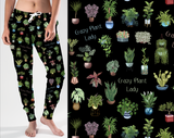 Crazy Plant Lady Joggers