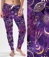 Purple Celestial Joggers