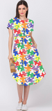 Rainbow Pieces Dress