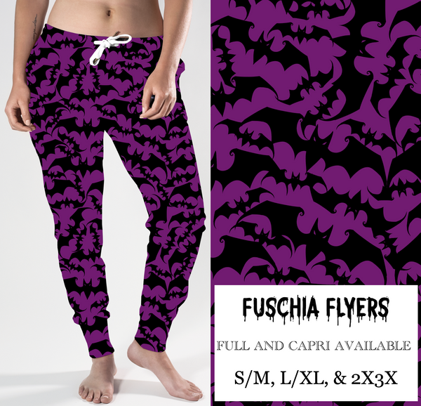 Fuschia Flyers Joggers