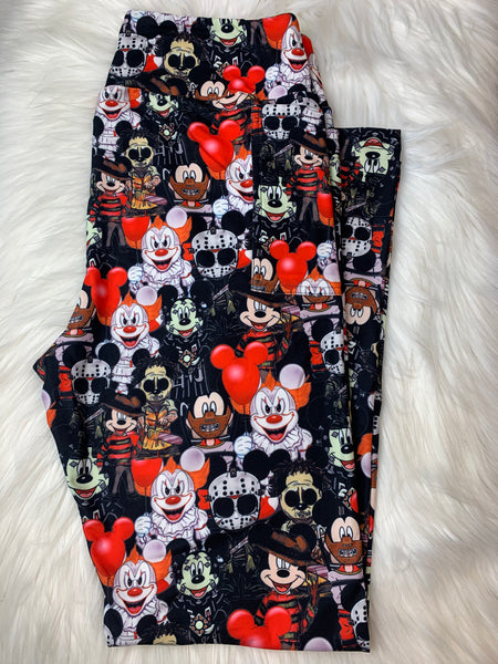 Mouse Killers Leggings with pockets