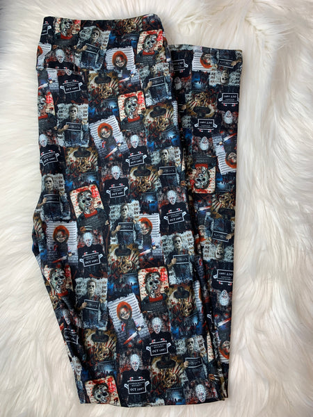 Horror Mugshots Leggings