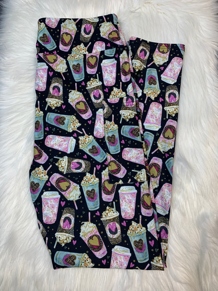 Coffee Love Leggings with Pockets