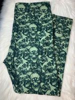 Camo Skulls Leggings