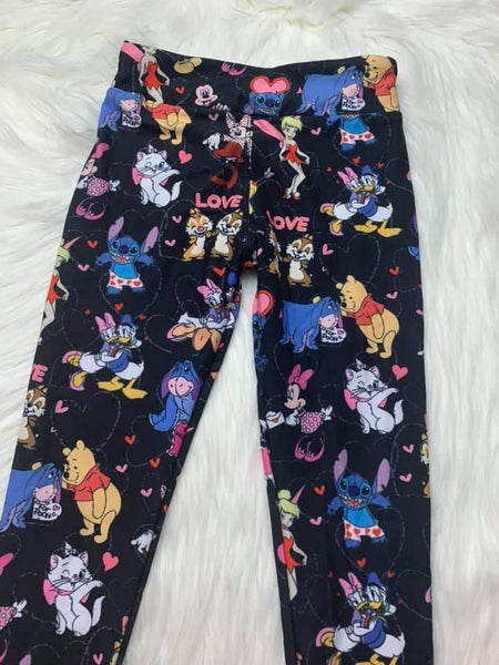Valentine Friends Leggings