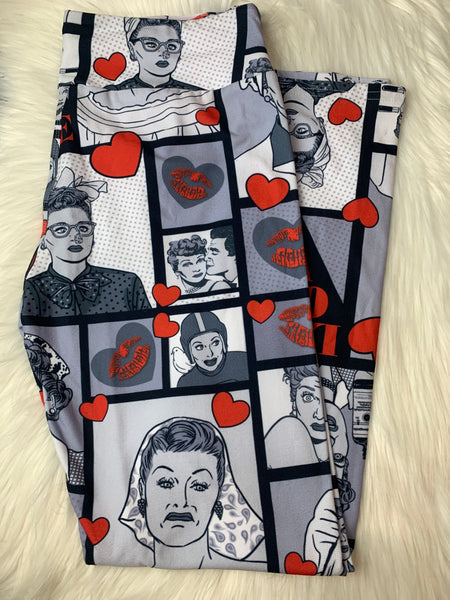 Lucy, You Crazy Redhead Leggings