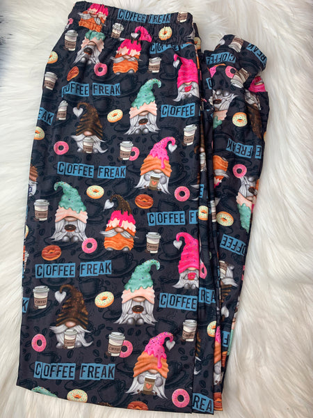 Coffee Freak Gnomes Joggers