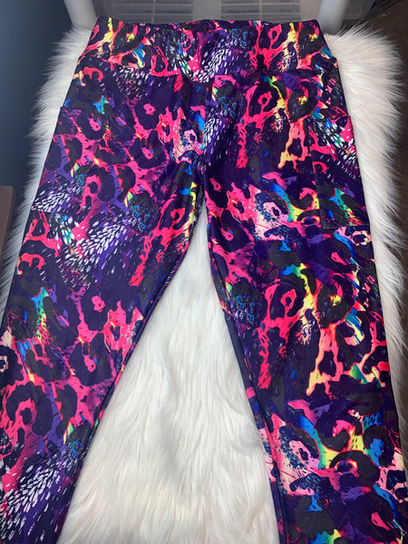Wild Safari CAPRI Leggings with pockets