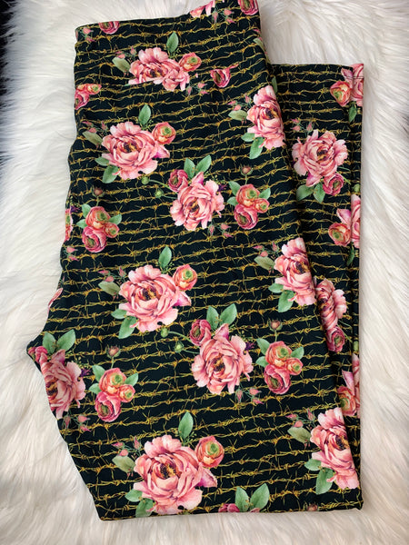 Barbed Roses Leggings